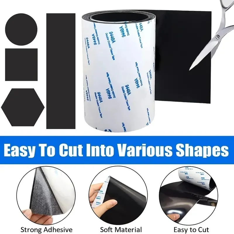 Non Slip Self Adhesive Silicone Cuttable Furniture Pads 4x40 inch Anti-Sliding Anti-Scratch Rubber Floor Protectors