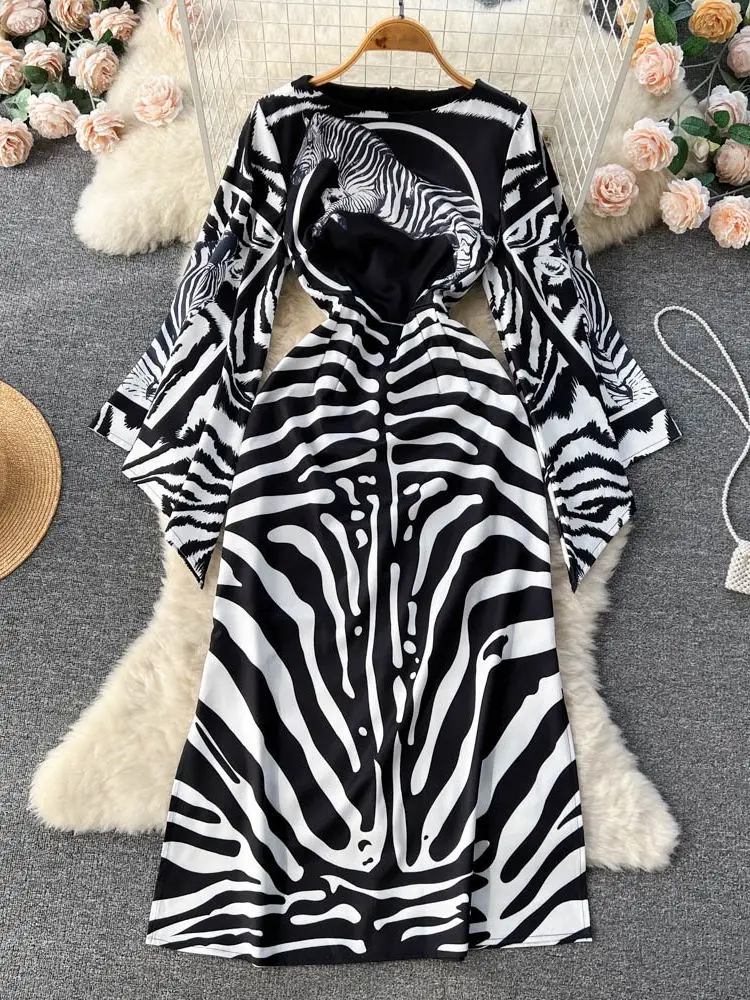 zebra print dresses