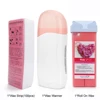3 In 1 Hair Removal Wax Kit Cream Hair Removal Roller Wax Heater Professional Beauty Hair Removal Paper Tools For Hair Removal 1