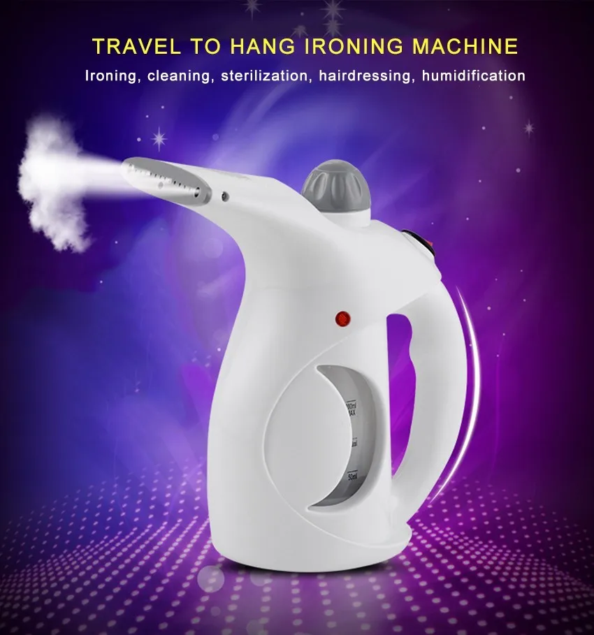Description Picture 2 of item800w power household portable steaming ironer garment steamer facial steaming cleaner ironing clothes 0.2L tank