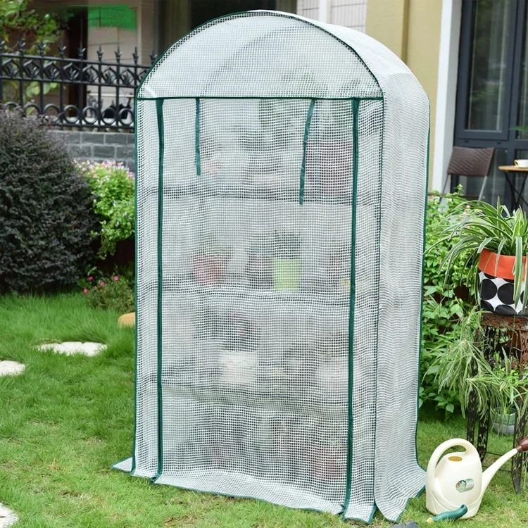 A A Home Sprout Vegetable Planting Frame, Thermal Insulation Flower House, and Greenhouse