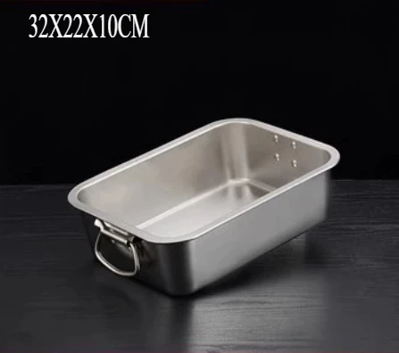 Kruvad ステンレススチール 食品保存容器 蓋付き - オーブントレイ