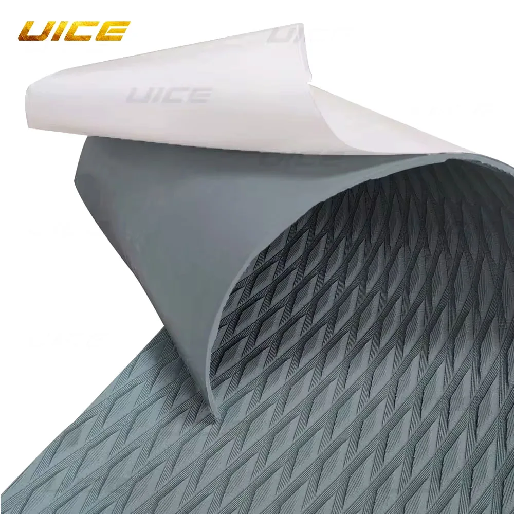 Surfboard Traction Pad 120*30cm EVA Non-slip Grip Mat Trimmable Sheet For Kayak Yacht Pool Skateboard Surfboard Traction Pads