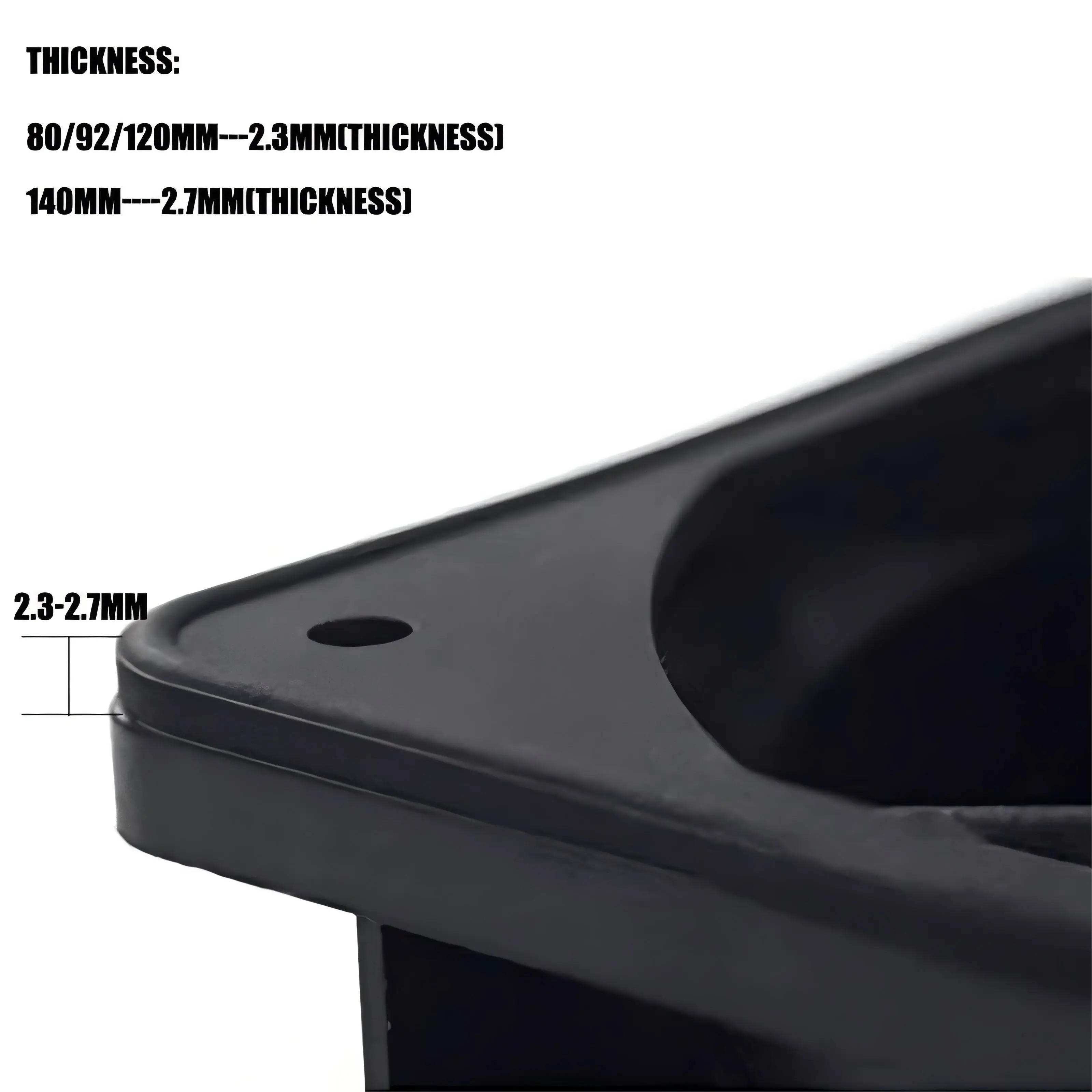 1/2PCS 80mm 92mm 120mm 140mm 방진 실리콘 팬 가스켓 소음 감소 충격 가스켓 패드 PC 컴퓨터 케이스 팬