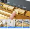 29.5" Gold Smart digital display waterfall sink, 304 Stainless Steel Modern kitchen sink with 5 Water Outlet Modes 3