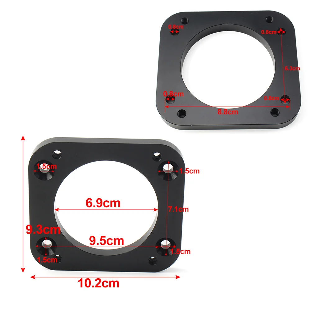 Intake Manifold Adapter Plate Kit For BMW M54B30 To M50B25 - Throttle Body Adapter, Aluminum