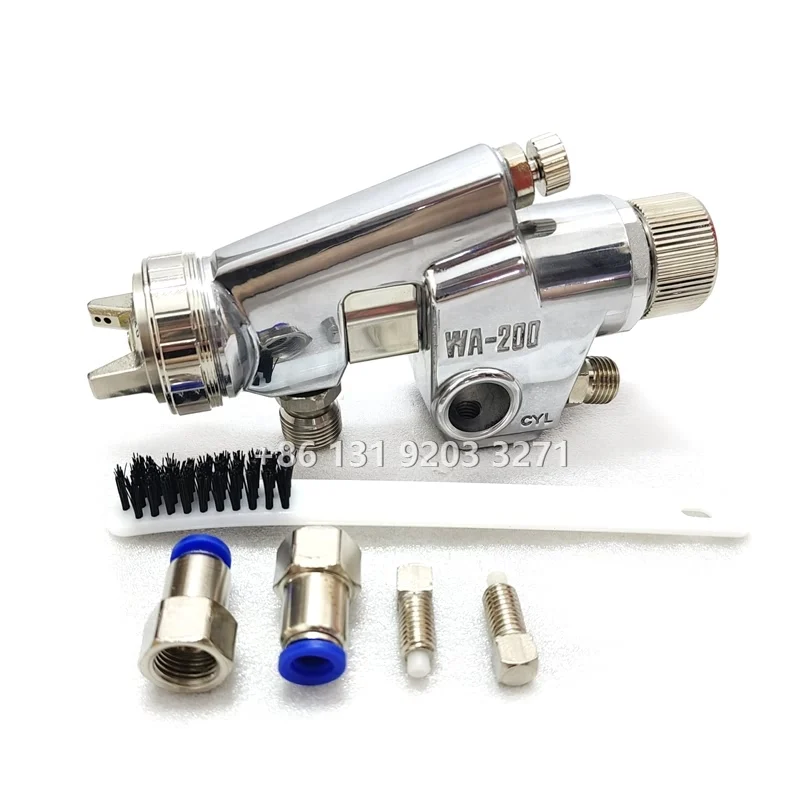 High Pressure Paint Pneumatic Spray Tools, WA101 Industrial Pressure Feed Spray Gun, WA200 Automatic Gun for Coatings aerografo