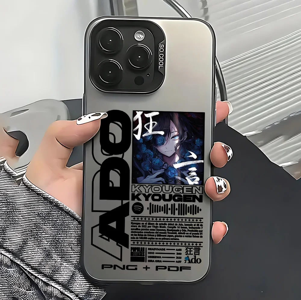 Japanese Singer Ado Anti-Fall Matte Phone Case