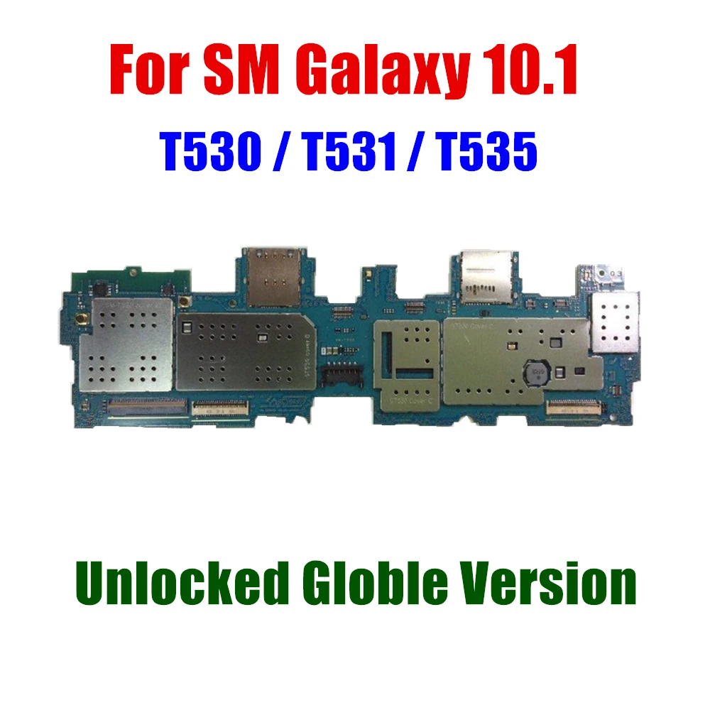 

Разблокированный основной блок для Samsung Galaxy 10,1 T530 / T531 / T535 с полными ЧИПАМИ материнская плата Android OS logic baords