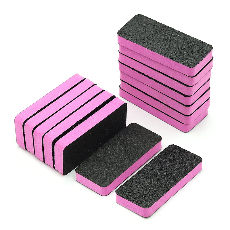 5 Pcs Black Sand Buffing Blocks - Nail Art Tools