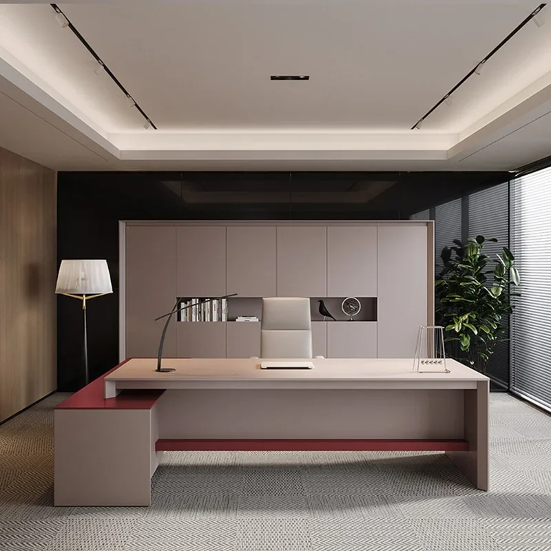 Modern Laptop Office Desks Reception Executive Living Room Monitor Office Desks European Luxury Scrivania Ufficio Home Furniture