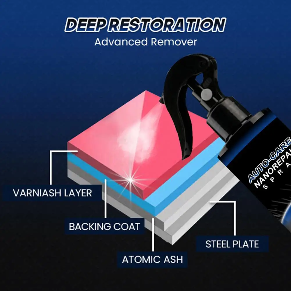 Car Coating Spray Eco friendly Car Scratch Remover Spray for Long lasting Easy Application Automobile Protective