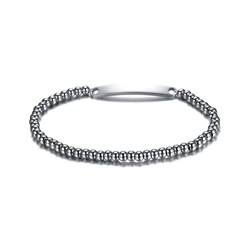 

TW3 Letter Bracelet Stainless Steel Name Bracelet For Men Women Letters Fashion Jewelry Gift