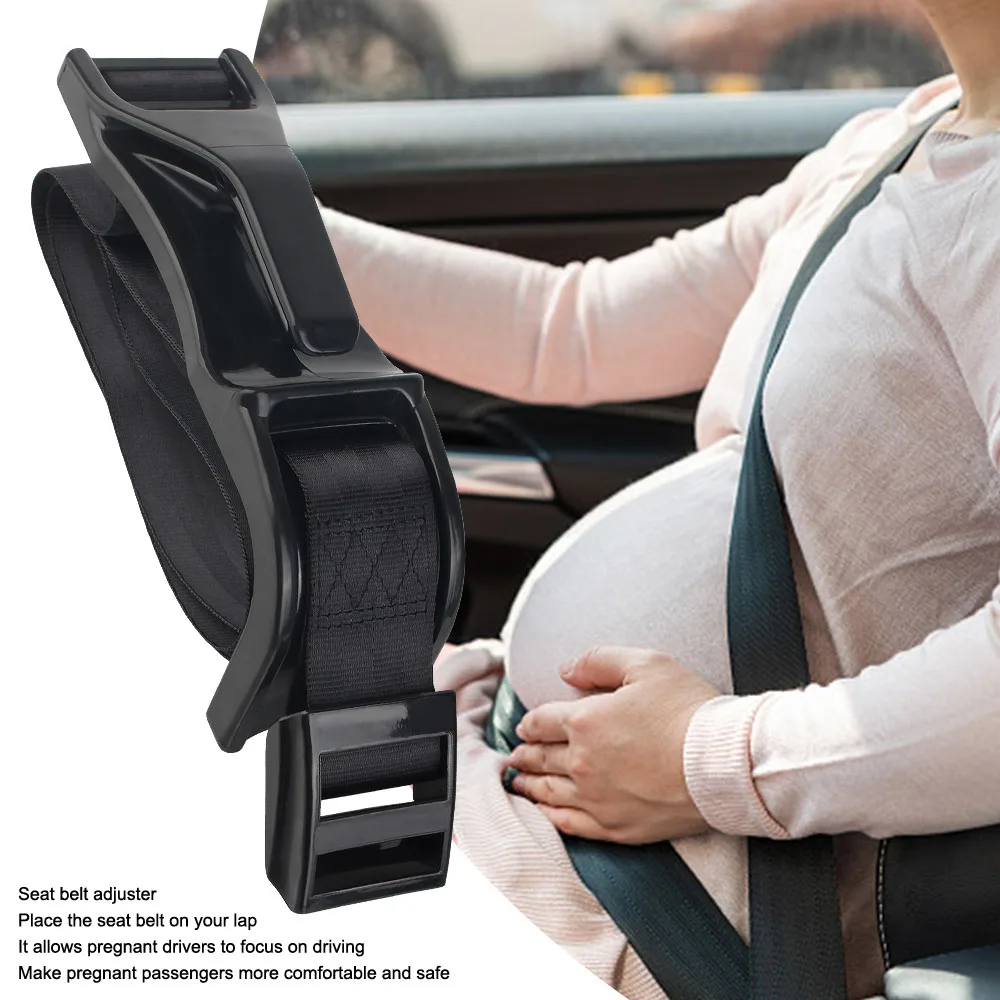 Seat Belt Adjuster Safe Belt Pregnant Universal Pregnant Moms Belly For Maternity Car Accessories Woman Driving Seat Belt Adjuster Car Seat