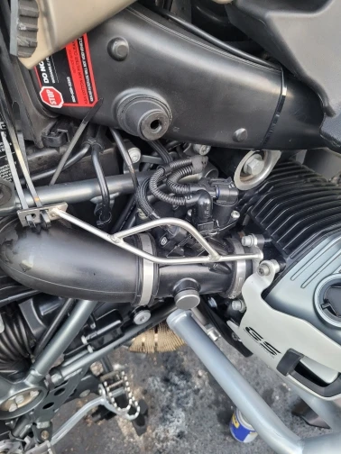 Gasoline line protection for 2005-2012 R1200GS GSA and HP2 engine guard,motorcycle accessory set