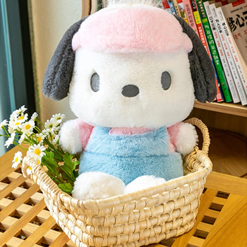 

Популярная плюшевая Мягкая Кукла Kawaii Sanrio маска для глаз Pacha собака плюшевая игрушка милая кукла мягкая подушка подарок на день рождения для детей Детские игрушки