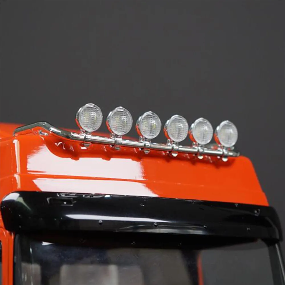 

Headlights Kit Spotlights Headlights CTD-06 DIY Upgrade Parts for 1/14 TAMIYA Tractor RC Car Accessories