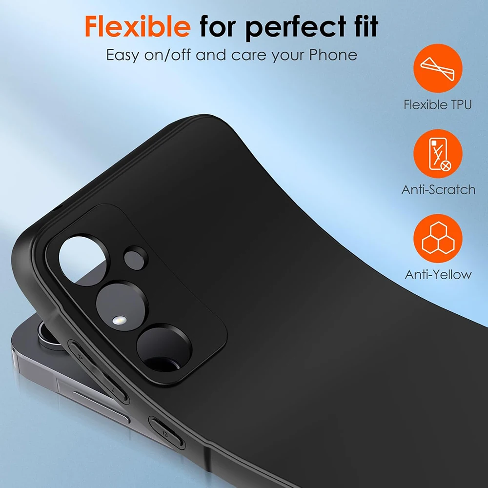 Premium Ultra-Thin Frosted Matte Silicone Soft Case