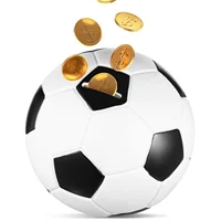 Small Football Coin Bank Piggy Banks For Boys Saving Money Box Cash Storage Home Decor Vinyl Material Jar 1