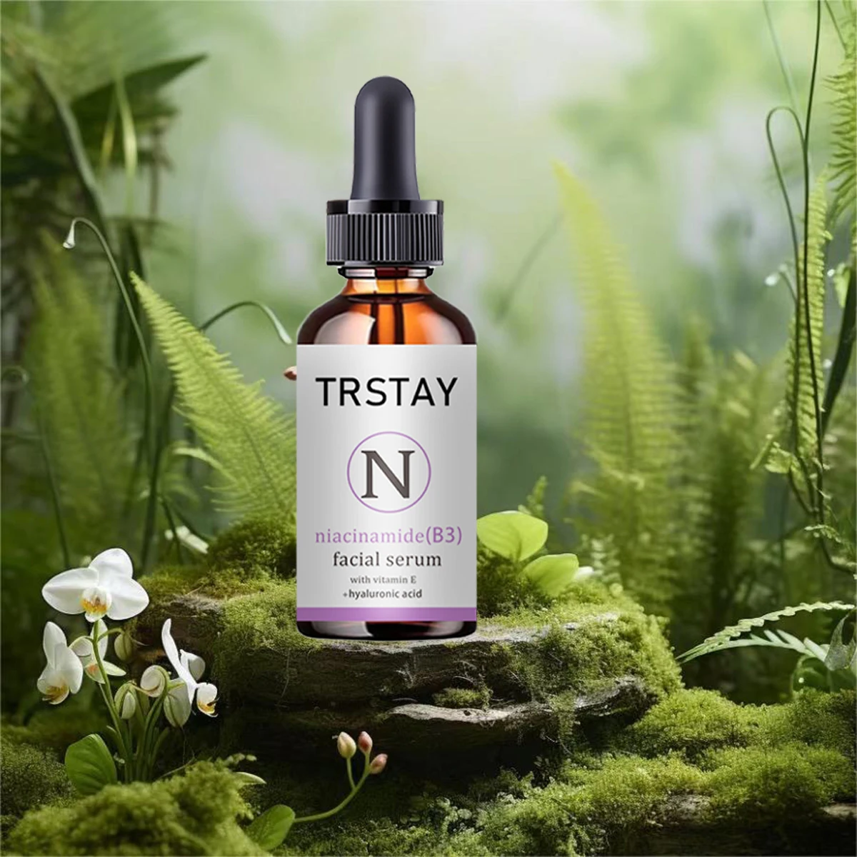 5ML/15ML/30ML/50ML/  TRSTAY  Nicotinamide (B3)  Facial serum  Using vitamin E+penetration  Hyaluronic acid  Accelerate collagen 3