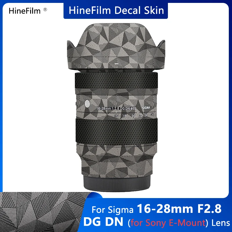

Sigma 16-28 F2.8 Lens Vinyl Decal Skin Wrap for Sigma 16-28mm F2.8 DG DN Contemporary Lens ( for sony FE Mount ) Sticker