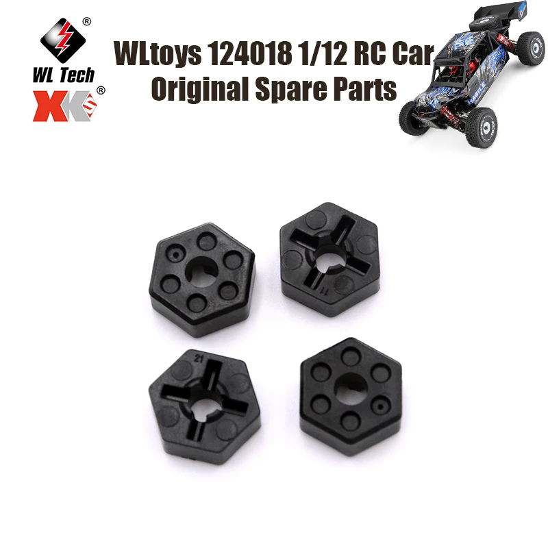 

WLtoys 124018 1/12 RC автомобильные оригинальные запасные части 144001-1266 124019 124018 017 муфта шестигранное колесное сиденье