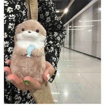 Otter Plush Keychain 2
