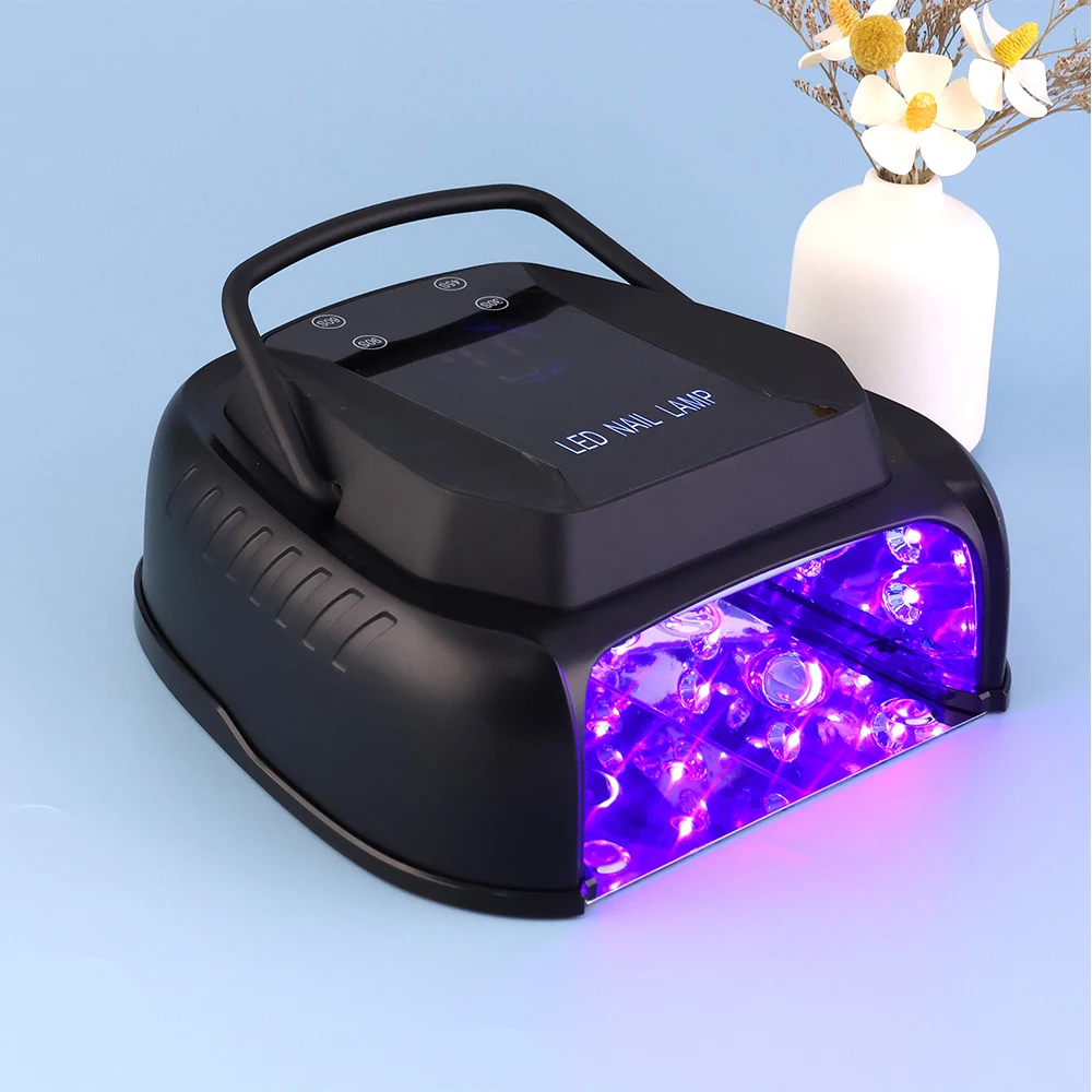 64W Cordless UV LED Nail Lamp Rechargeable Battery Manicure Nail Dryer For Curing Polish 365nm 405nm LEDs 6