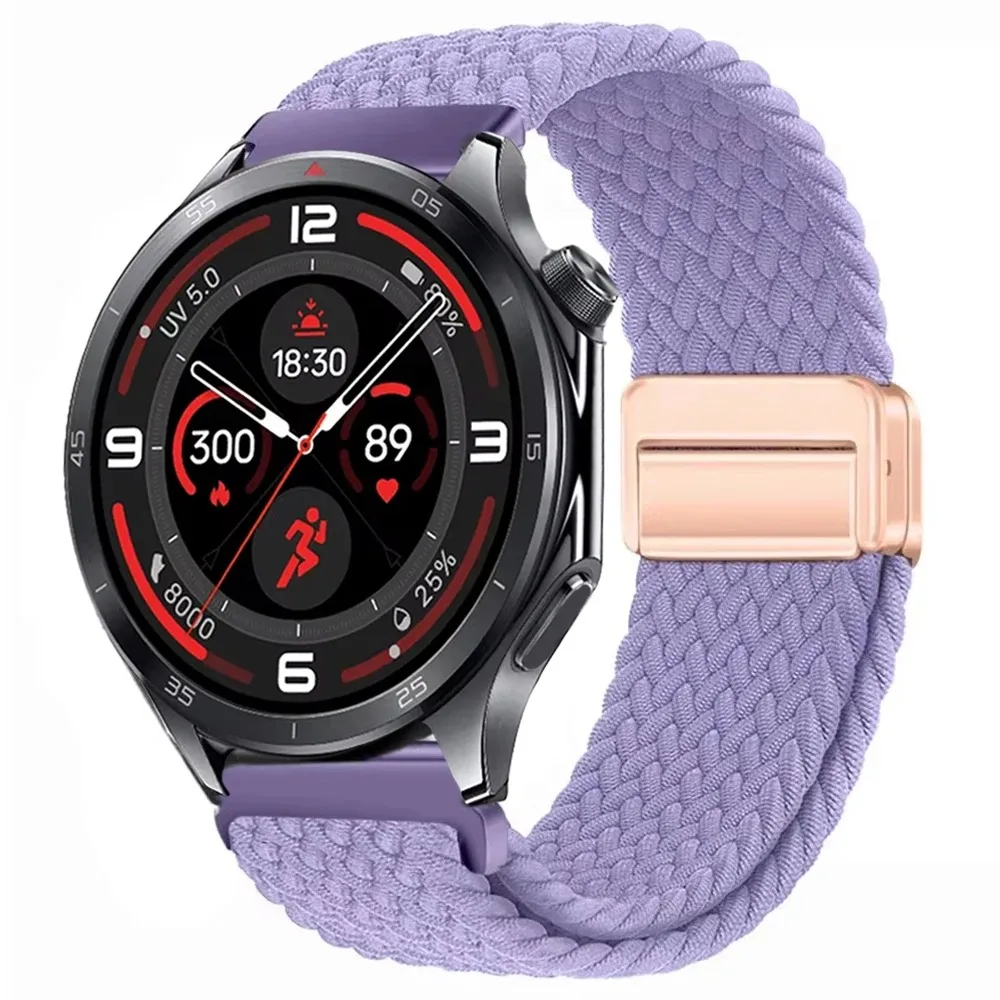 Braided Sport Nylon Strap, 22mm - Durable & Stylish Watchband Bracelet