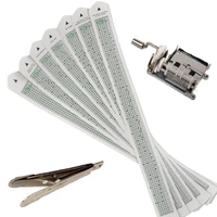 E8BD 15Note DIY Hand Crank Music Box Movement Handheld DIY Music Device Paper Tapes Personalize Your Own Song Easy to Use 1