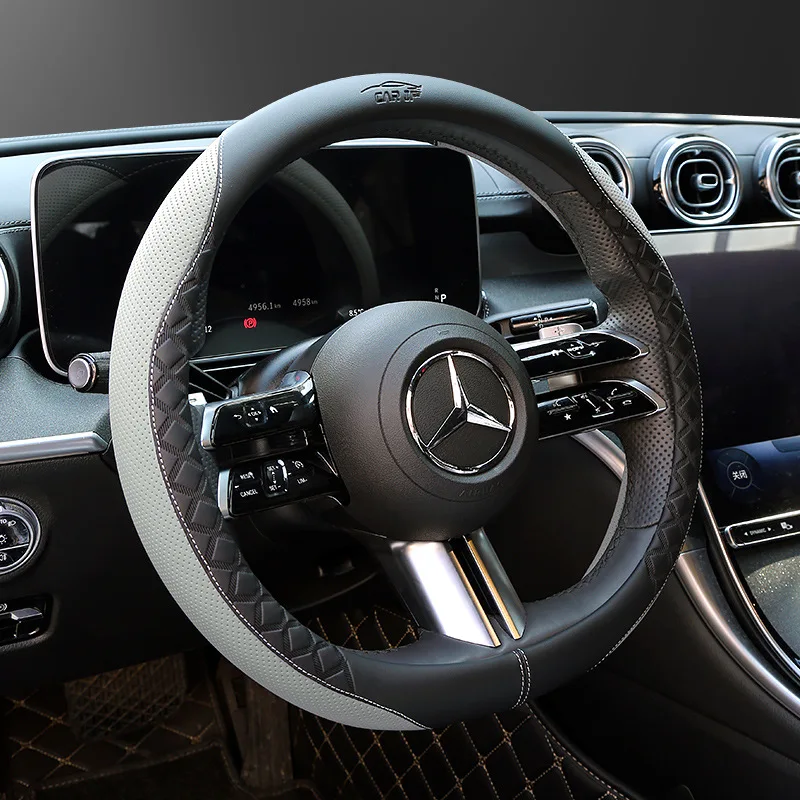 

Business steering wheel cover Four seasons general wear-resistant ultra-thin car steering wheel cover car interior supplies