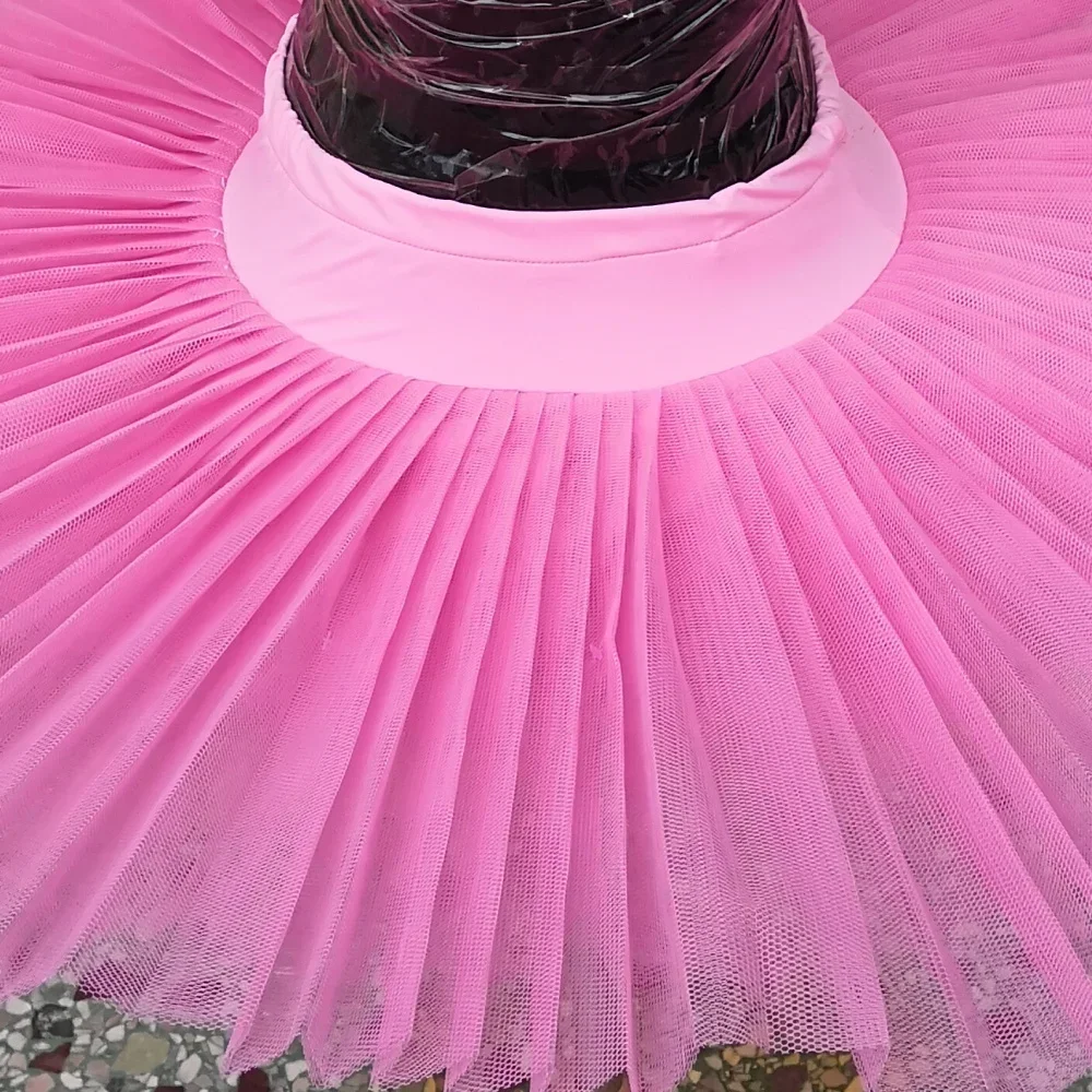 

Professional Ballet Tutus Skirs For Adult Child Stiff Mesh Pancake Belly Dance Girls Practice Kids White Swan Lake