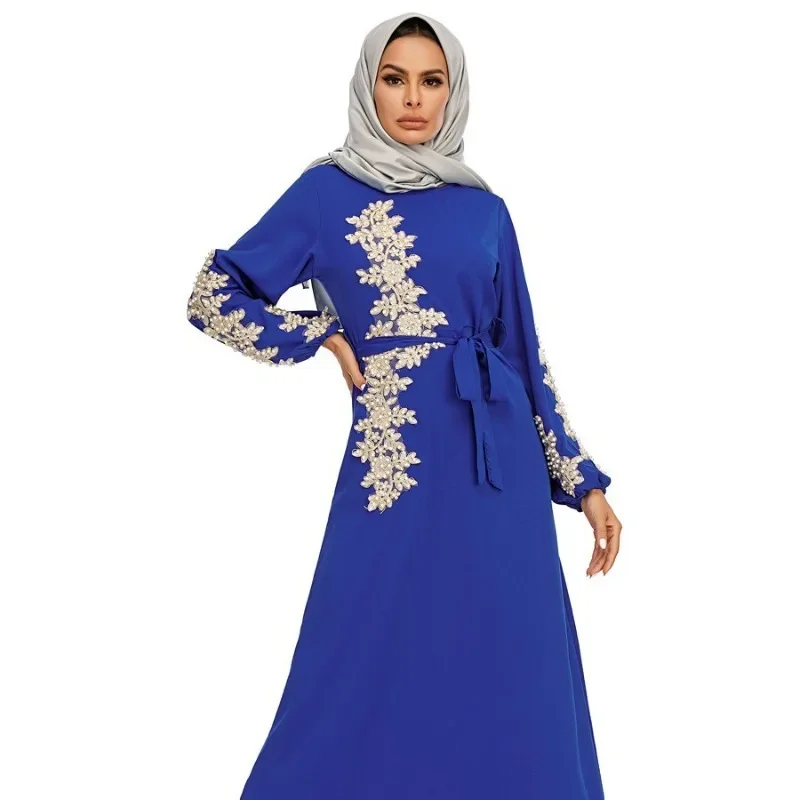 new-muslim-robe-elegant-dignified-embroidery-long-large-hem-dress-evening-dresses-muslim-maxi-dresses-for-women-long-dresses