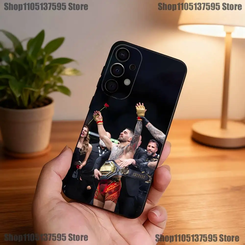 Ilia Fighting T-Topuria Black Phone Case Cover