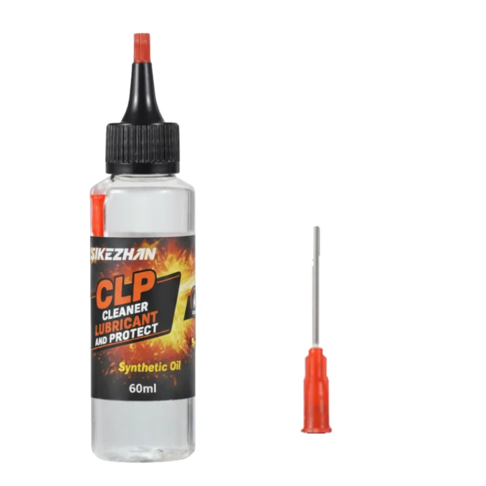 CLP Gun Oil Cleaner Lubricant  with Precision Needle Tip Oiler for Most Types of Guns 60ml Preservative Maintenance & Care