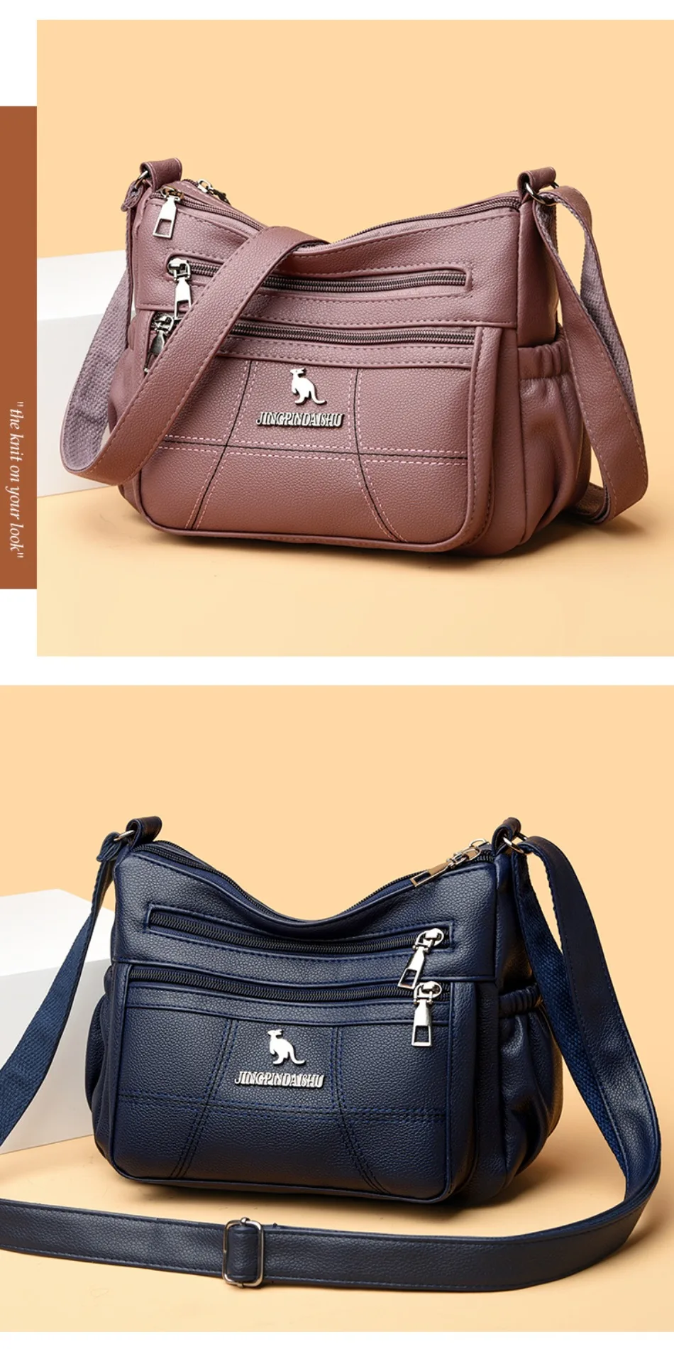 ★MUCENT★ Lux leather shoulder bag cross bag unisex Luksusowa marka Crossbody Bag dla mężczyzn Torby New Casual