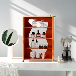 Living Room Desktop Storage Rack Multi-Layer Storage Rack Cup Tea Cup Coffee Cup Table Iron Shelf
