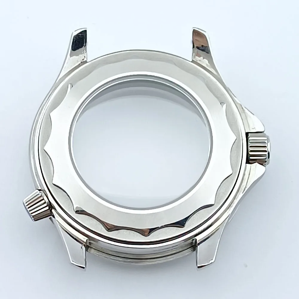 Premium 42mm Men's Watch Case with Sapphire Glass and 20mm Strap - Complete Watch Accessory Set with Box