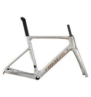 Nouveau cadre de vélo haut de gamme frein à disque hydraulique A9 Aero 700c léger Toray T700 & T800 cadre de vélo de route entièrement en carbone 3