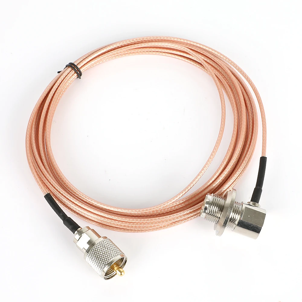 SC-316 5M Walkie Talkie Antenna Extension Cable PL-259 SO-239 For Car Radio TM-261 For Kenwood For Yaesu FT-1802 FT-1807