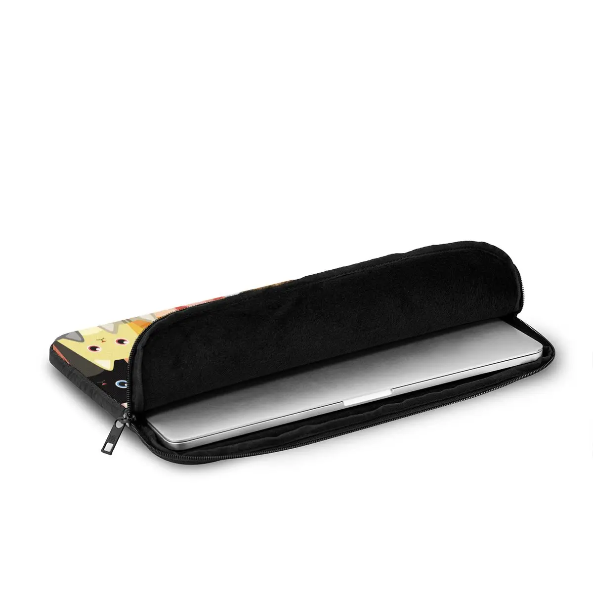 Cat Laptop Liner Sleeve para Homens e Mulheres Shockproof Case Notebook Bolsa Animal Notebook 10 12 13 15 17 - Imagem 4