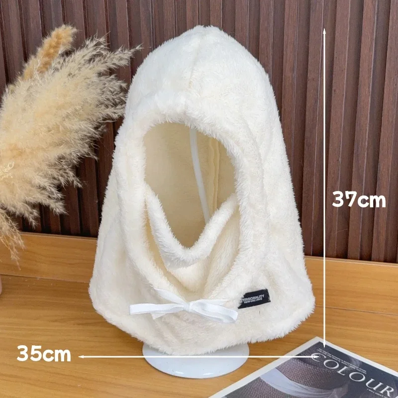 Winter Warm Balaclava Hat Thermal Windproof Ski Hood Motorcycle Face Cover Polar Fleece Adjustable Cycling  Full Face Mask Cover