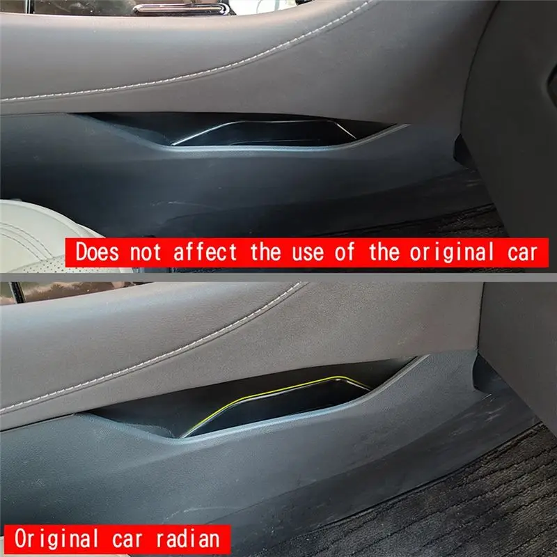 NEW-토요타 알파드 40 시리즈 2023+용 시트 사이드 수납함 LHD