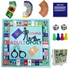 Adultopoly Board Game Couples Adultopoly Date Night Game Fun Interactive Relationship Card Game Conversation Cards For Couples 1