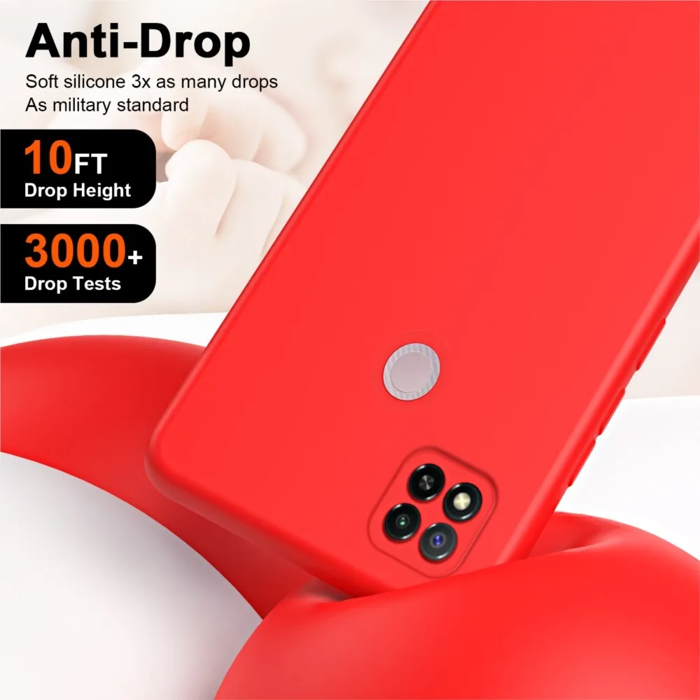 Luxury Soft Liquid Silicone Phone Case with Camera Protection – Elegant Cover