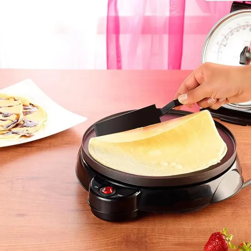 220V 650W Kitchen Electric Crepe Maker Paratha Chapati Flat Bread Pizza Tortilla Maker Cooking Tools Appliance Bakeware