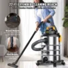 VEVOR Stainless Steel Wet Dry Shop Vacuum Wet  Dry Vac Powerful Suction  Small Shop Vac Perfect for Carpet Debris  Pet  Hair 4