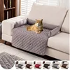 Waterproof Pet Dog Bed Blanket Mat Dog Sofa Couch Slipcover Pet Pad with Neck Pillow Washable Cat Calming Nest for Travel Home
