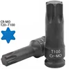 1pcs Torx Impact Socket Bits 1/2 Inch Drive Socket Adapter Screwdriver Bits T20 T25 T27 T30 T35 T40 T45 T50 T55 T60 T70 T80 T100 1