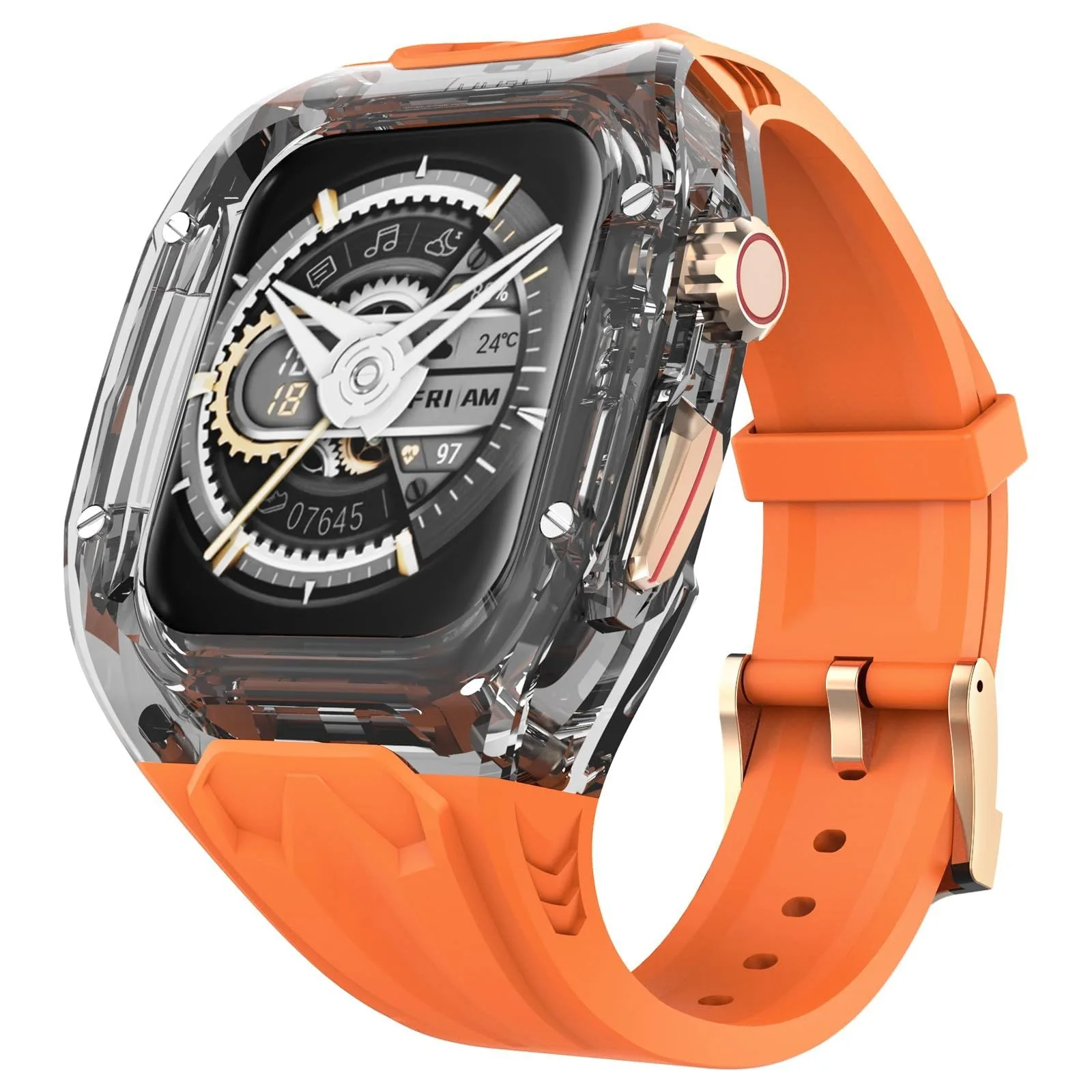 CapaprotetoratransparenteepulseiraTPUparaAppleWatchkitde